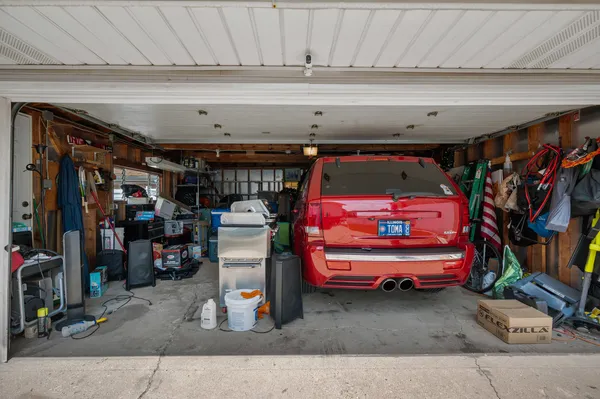 a utility room with lot of items