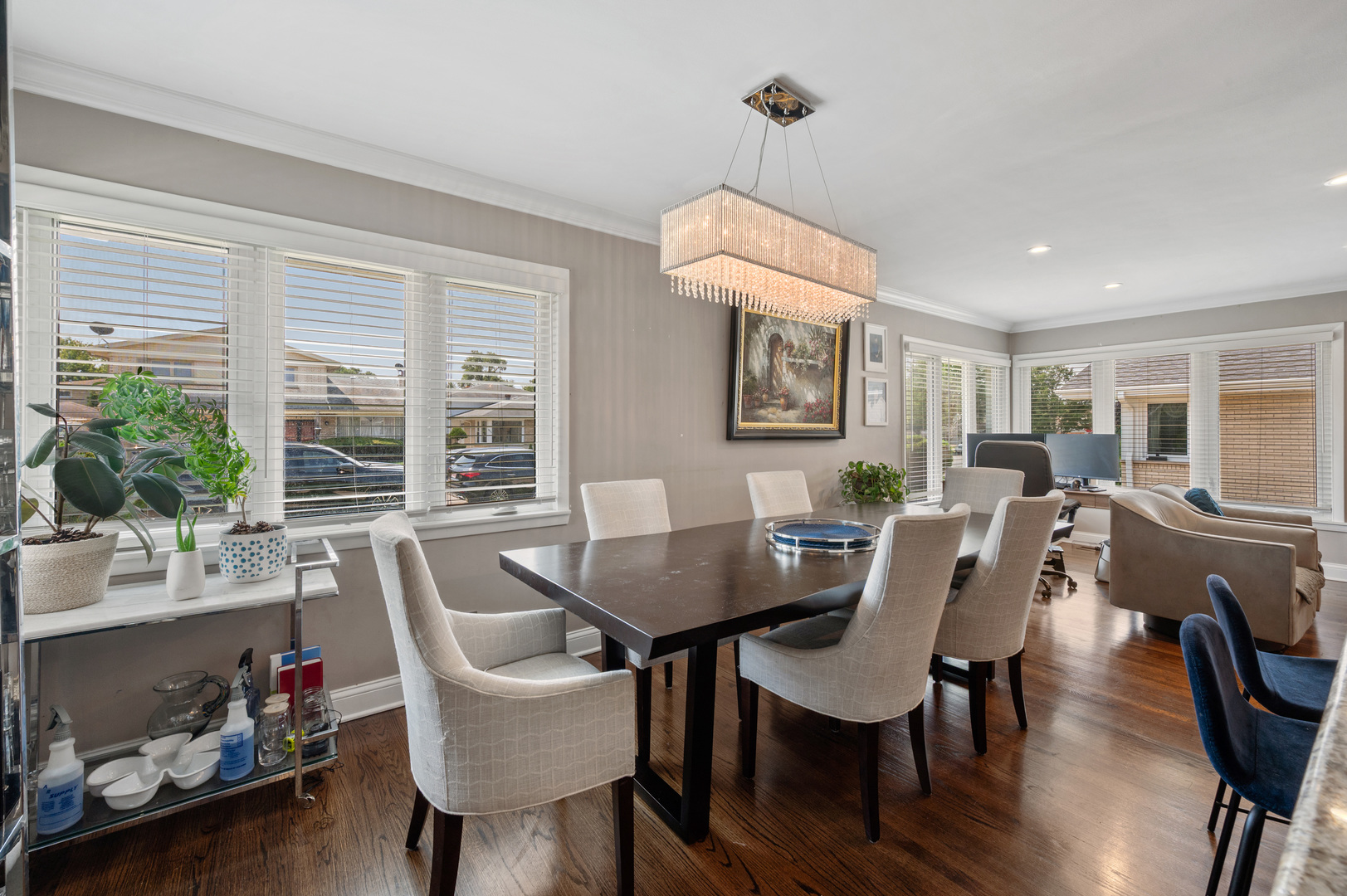 8426 West Betty Terrace Niles, IL 60714 - Photo 9 of 40 a view of a dining room with furniture window and outside view