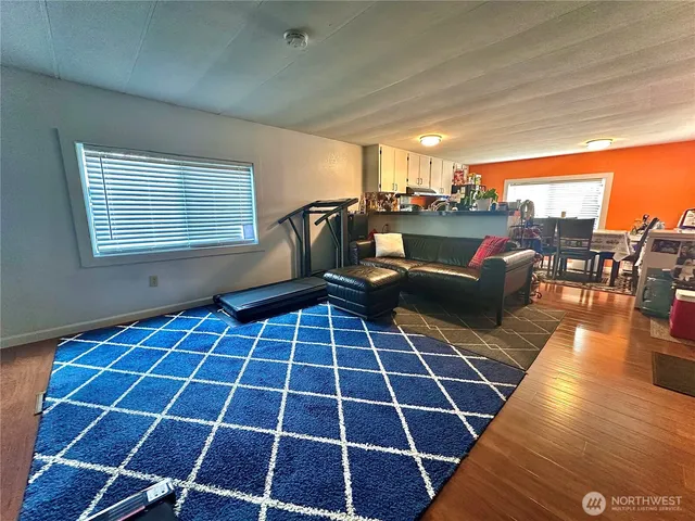 a view of a balcony with chairs