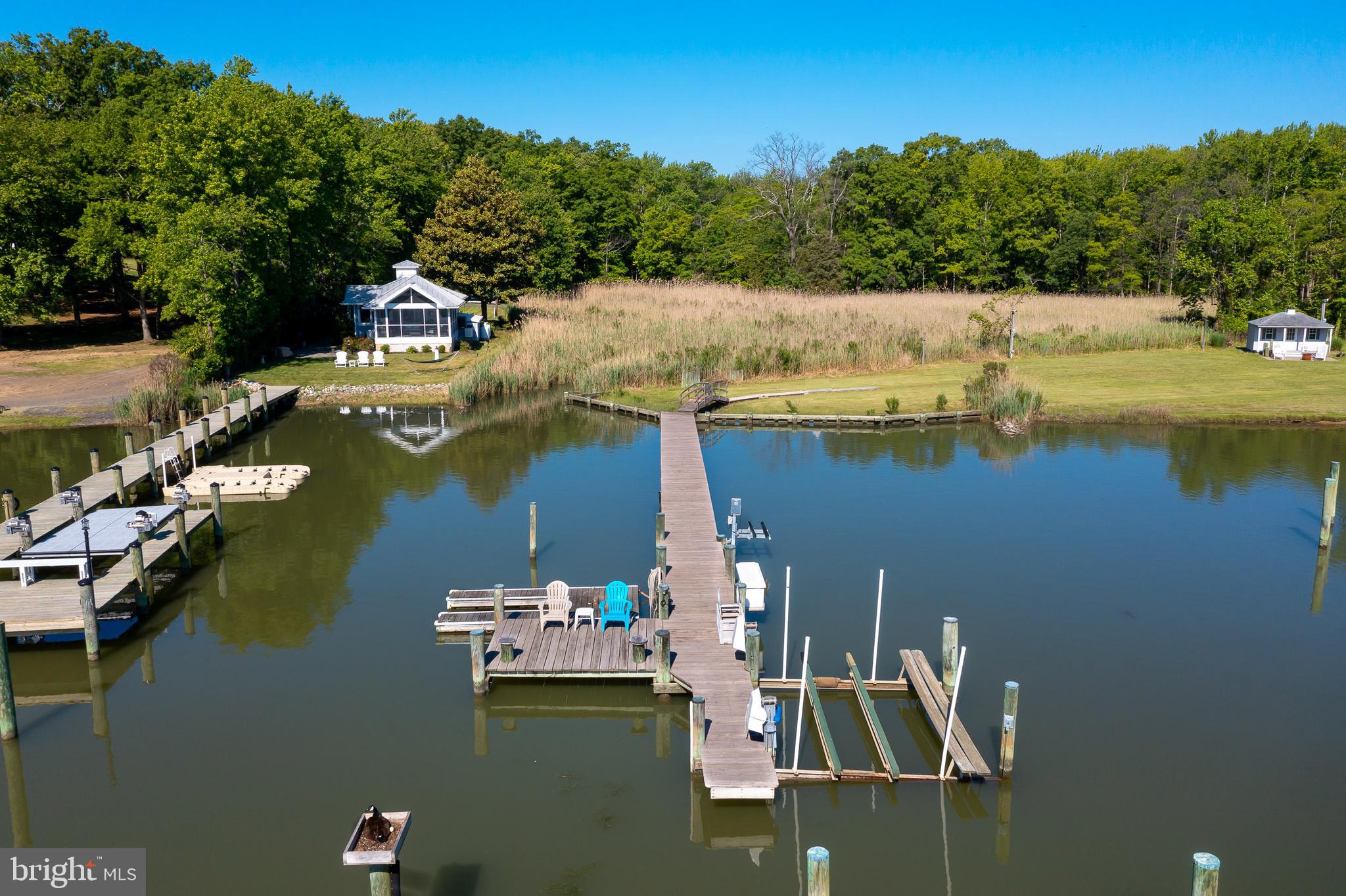 1031 Turkey Point Road Edgewater, MD 21037 - Photo 2 of 69 Private pier with lifts