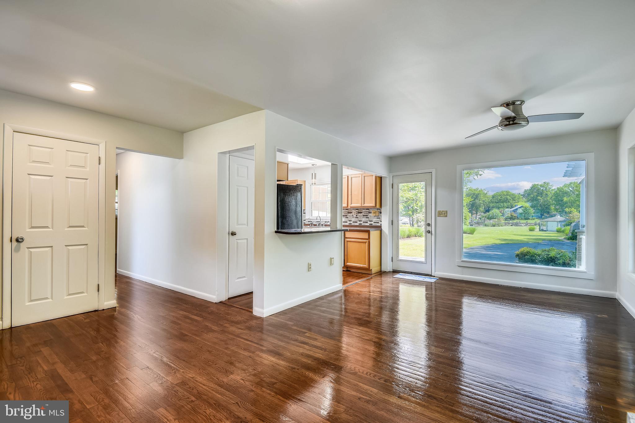 1031 Turkey Point Road Edgewater, MD 21037 - Photo 13 of 69 Living room with gleaming hardwood floors