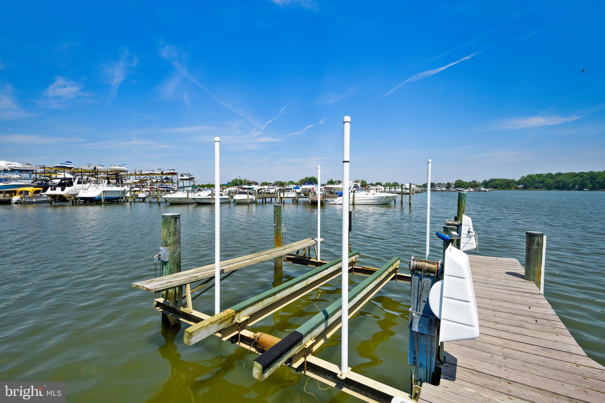 1031 Turkey Point Road Edgewater, MD 21037 - Photo 30 of 69 Boat lift