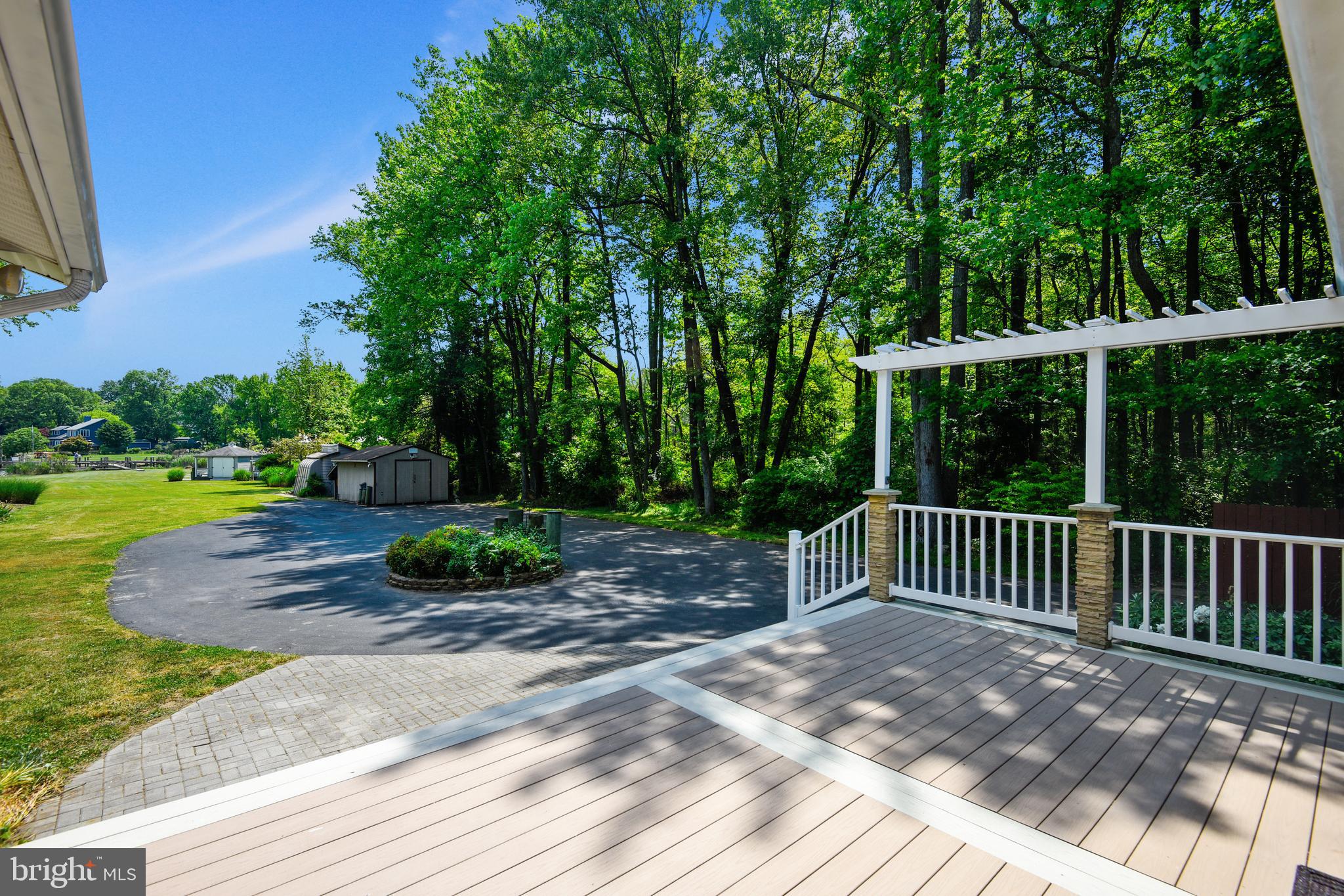 1031 Turkey Point Road Edgewater, MD 21037 - Photo 39 of 69 Waterfront composite deck
