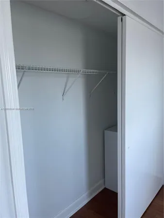 a view of closet