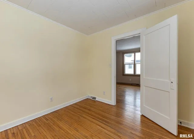 wooden floor in an empty room