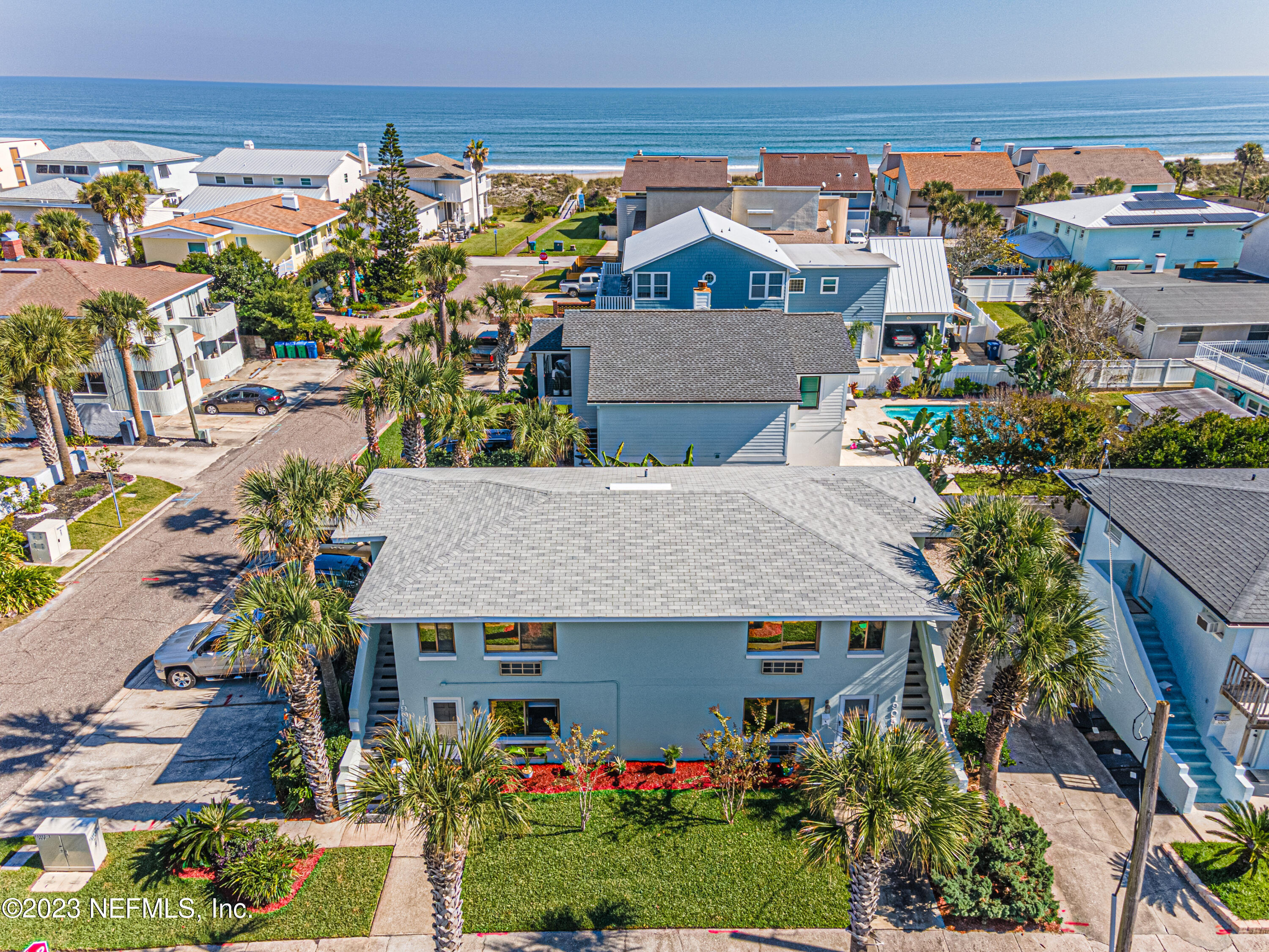 1907 First Street Neptune Beach, FL 32266 - Photo 26 of 29 an aerial view of a house