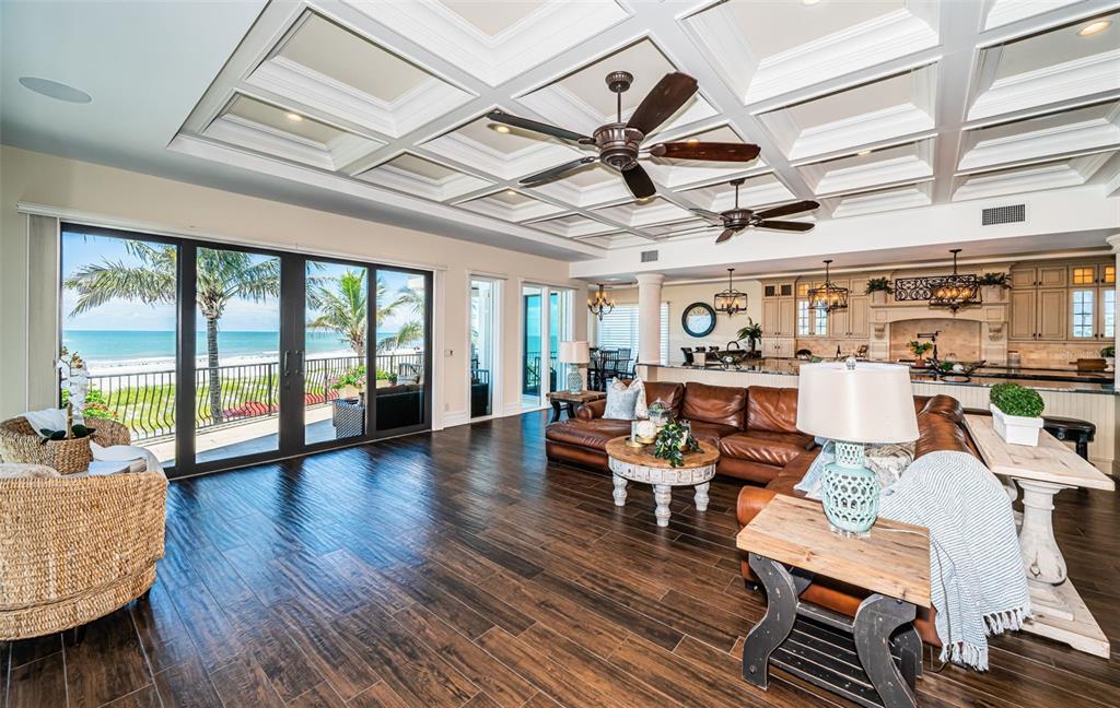 17824 Lee Avenue Redington Shores, FL 33708 - Photo 14 of 98 a living room with furniture and wooden floor
