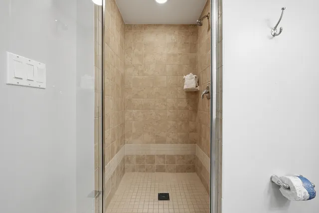 a view of a balcony with lake view and city view