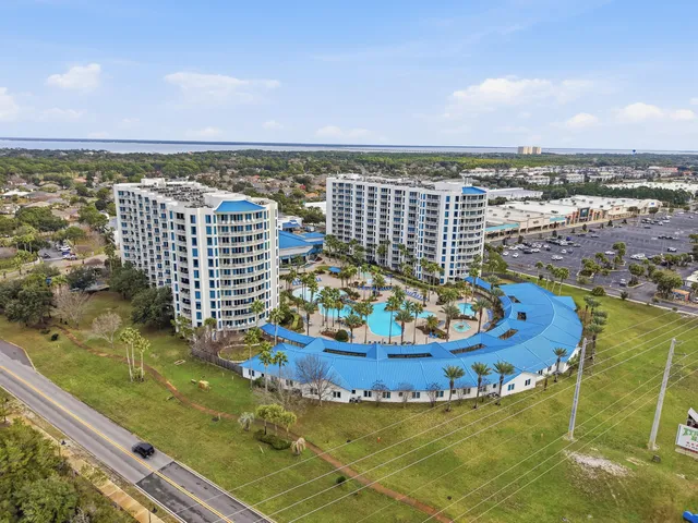 a view of a terrace with furniture
