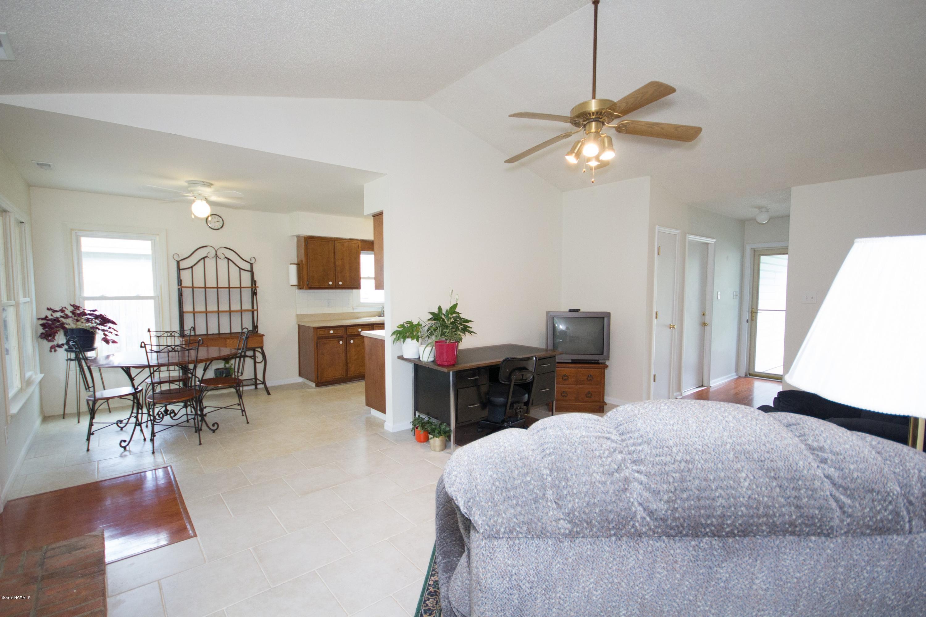 3012 Old Gate Road Morehead City, NC 28557 - Photo 17 of 25 Open Plan Living and Dining Room