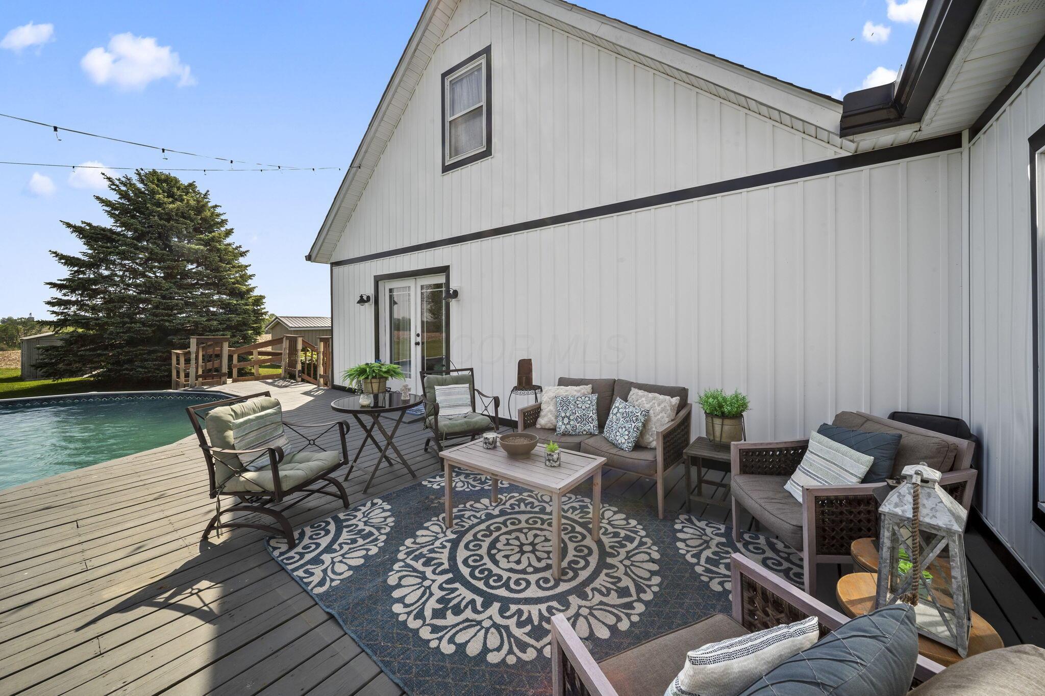 29814 Wolfe Road Circleville, OH 43113 - Photo 3 of 95 BACK DECK/MOTHER IN LAW ACCESS
