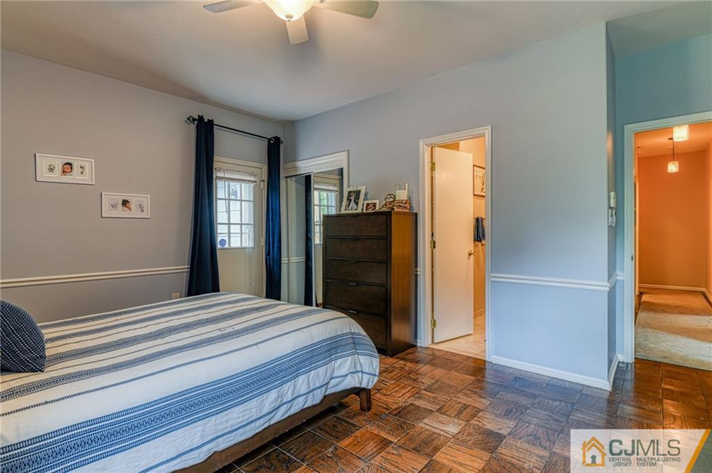 3 Spruce Lane Princeton, NJ 08540 - Photo 22 of 34 a bedroom with a bed and a view of bathroom
