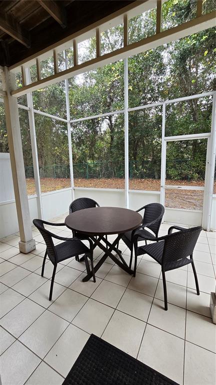 1013 Park Ridge Circle Kissimmee, FL 34746 - Photo 20 of 74 a view of a chairs and table in the glass room