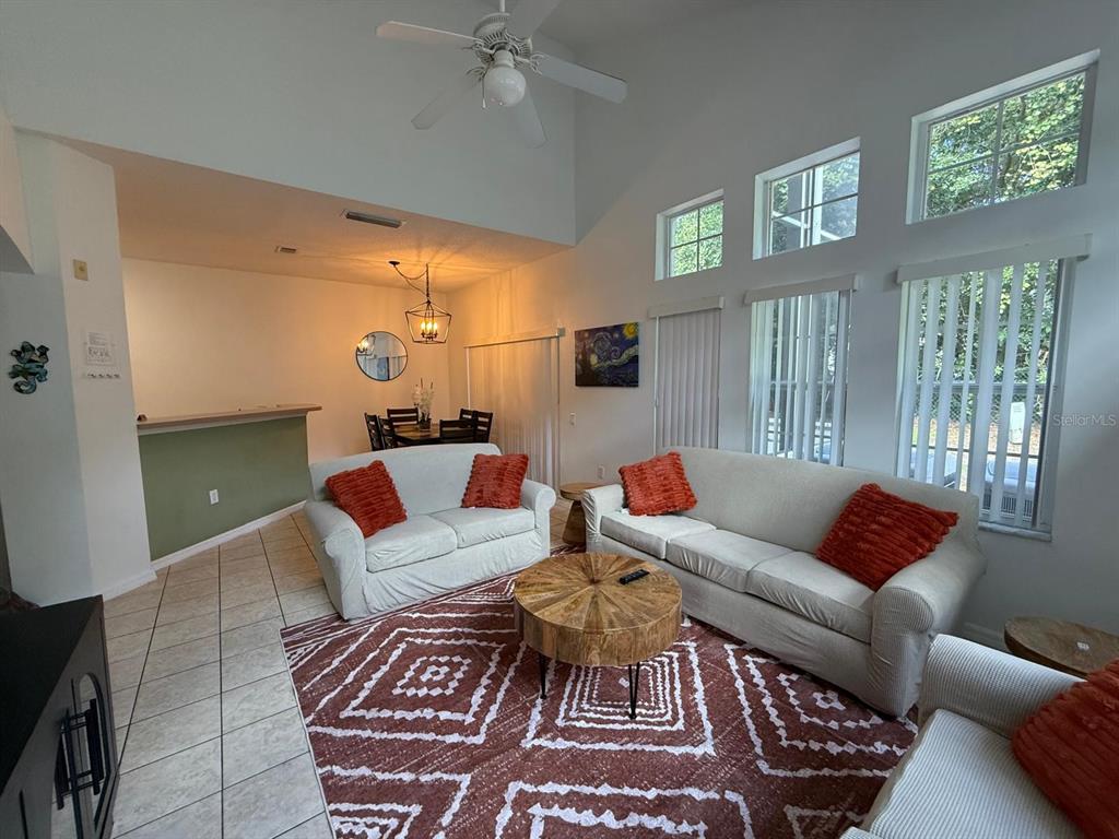 1013 Park Ridge Circle Kissimmee, FL 34746 - Photo 7 of 74 a living room with furniture and a large window