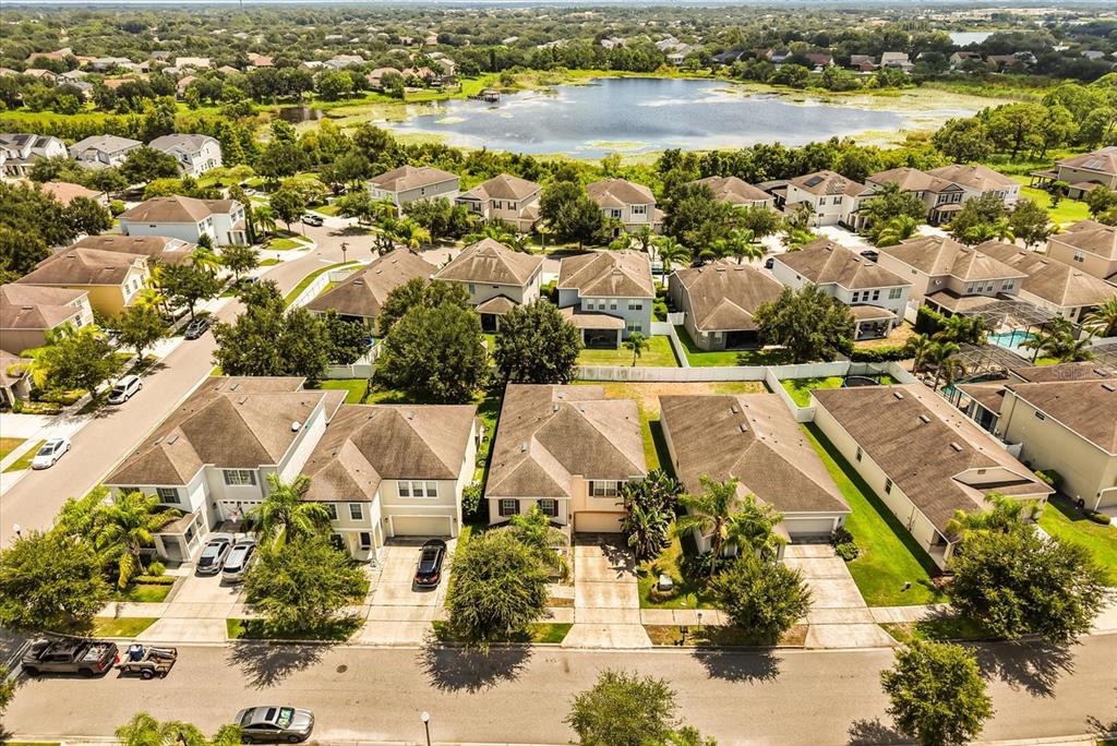 4345 Saltmarsh Sparrow Drive Windermere, FL 34786 - Photo 43 of 46 an aerial view of residential houses with outdoor space