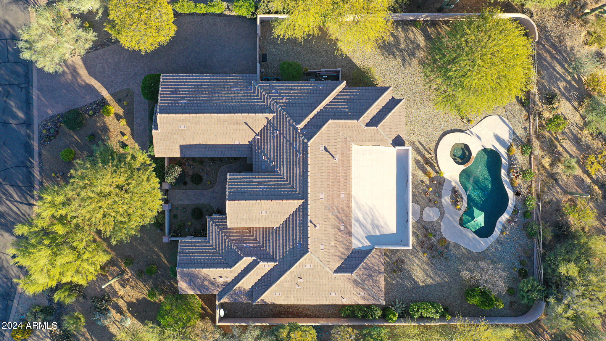 8533 East Montello Road Scottsdale, AZ 85266 - Photo 8 of 35 Aerial of Property