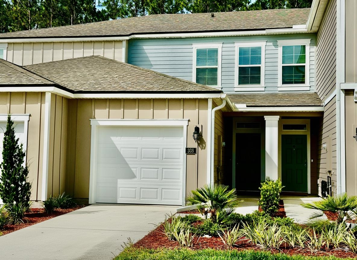 303 Redbud Road Palm Coast, FL 32137 - Photo 16 of 18 front view of a house
