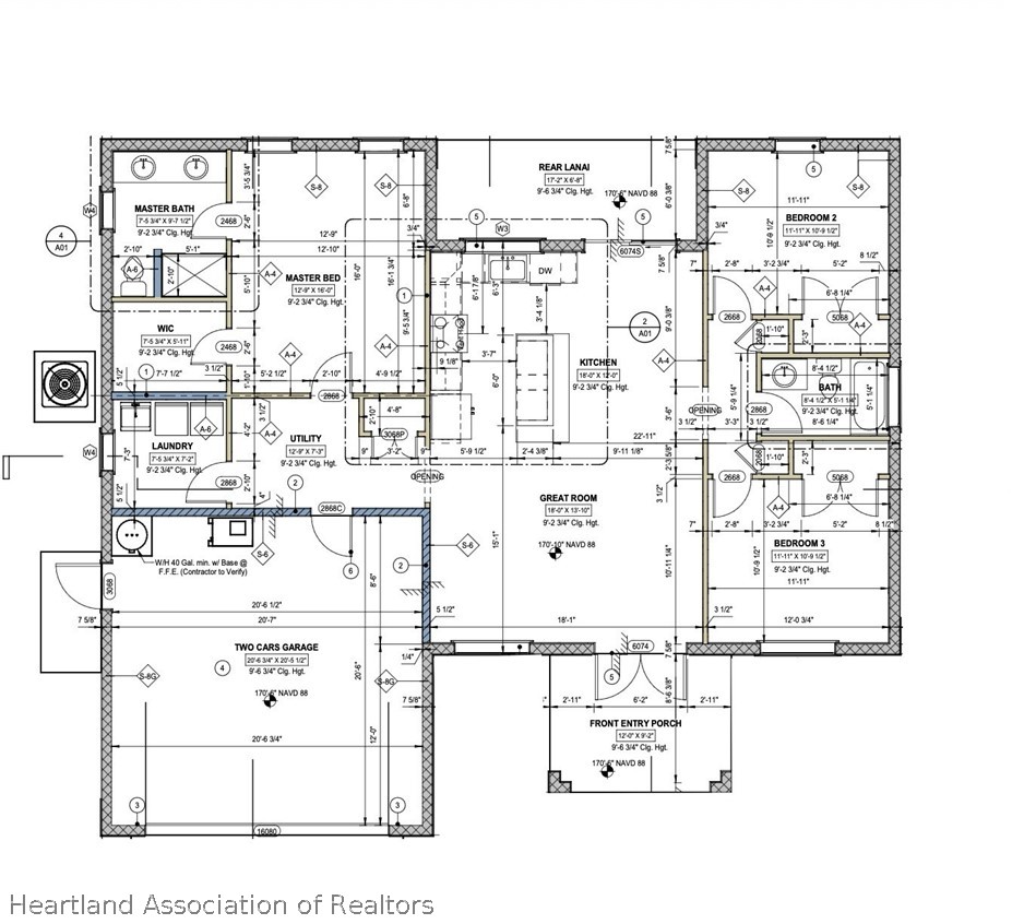 4307 Talbot Street Sebring, FL 33872 - Photo 19 of 19 a picture of a floor plan