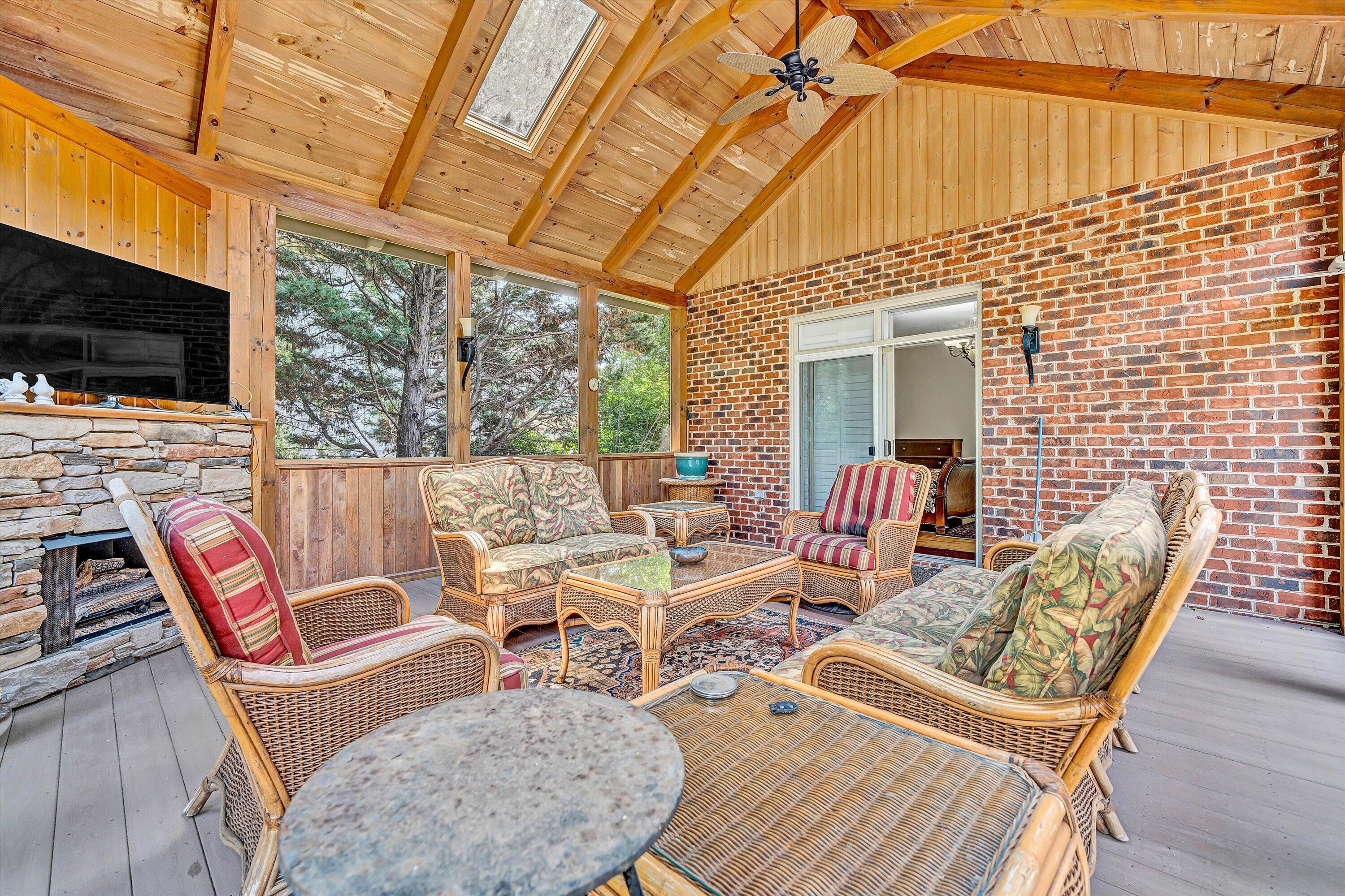 3129 Hidden Oak Road Southwest Roanoke, VA 24018 - Photo 33 of 50 Covered Screened Porch
