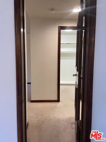 a close view of closet