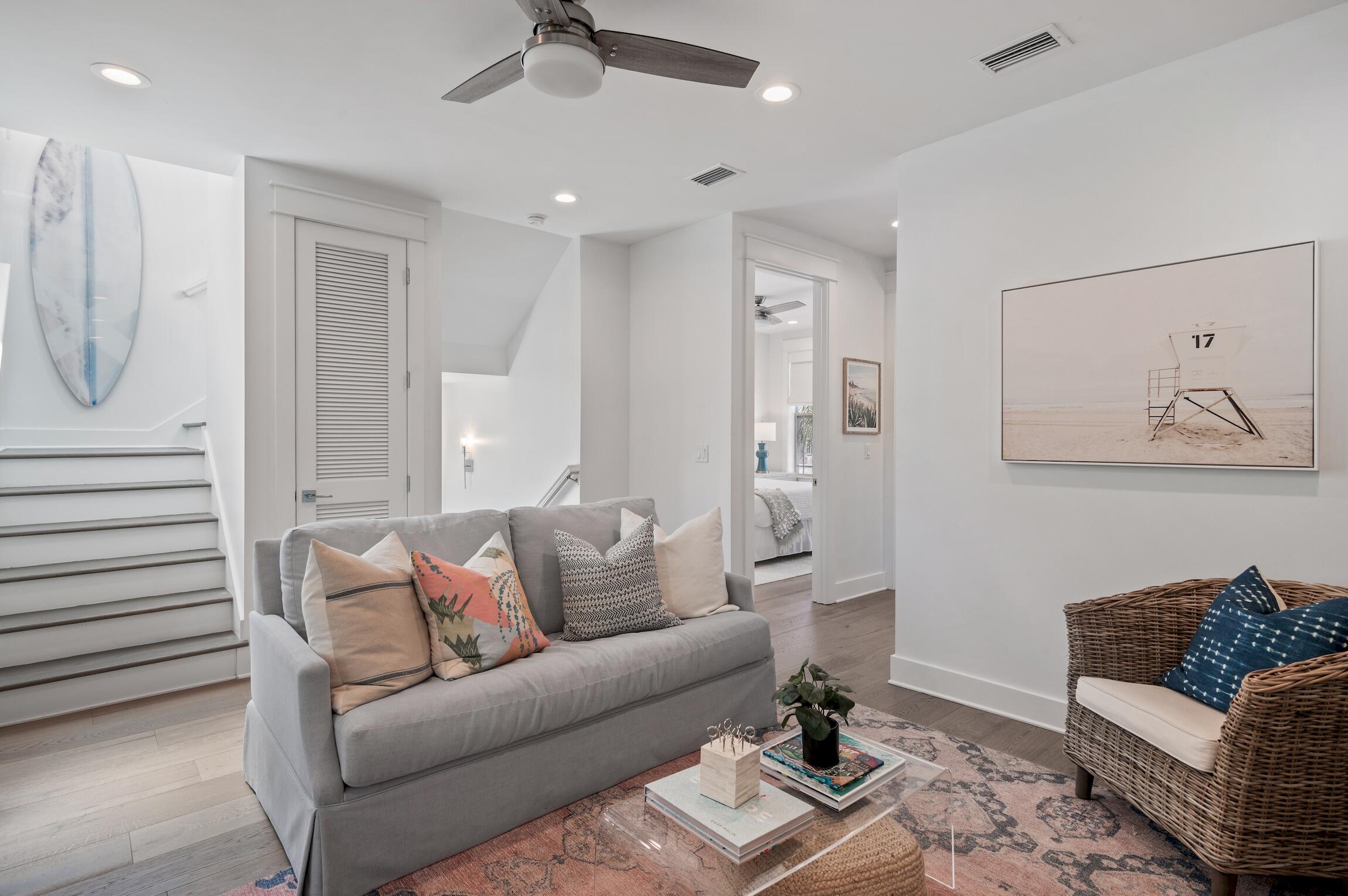 59 Lifeguard Loop Inlet Beach Inlet Beach, FL 32461 - Photo 24 of 47 a living room with furniture and a rug
