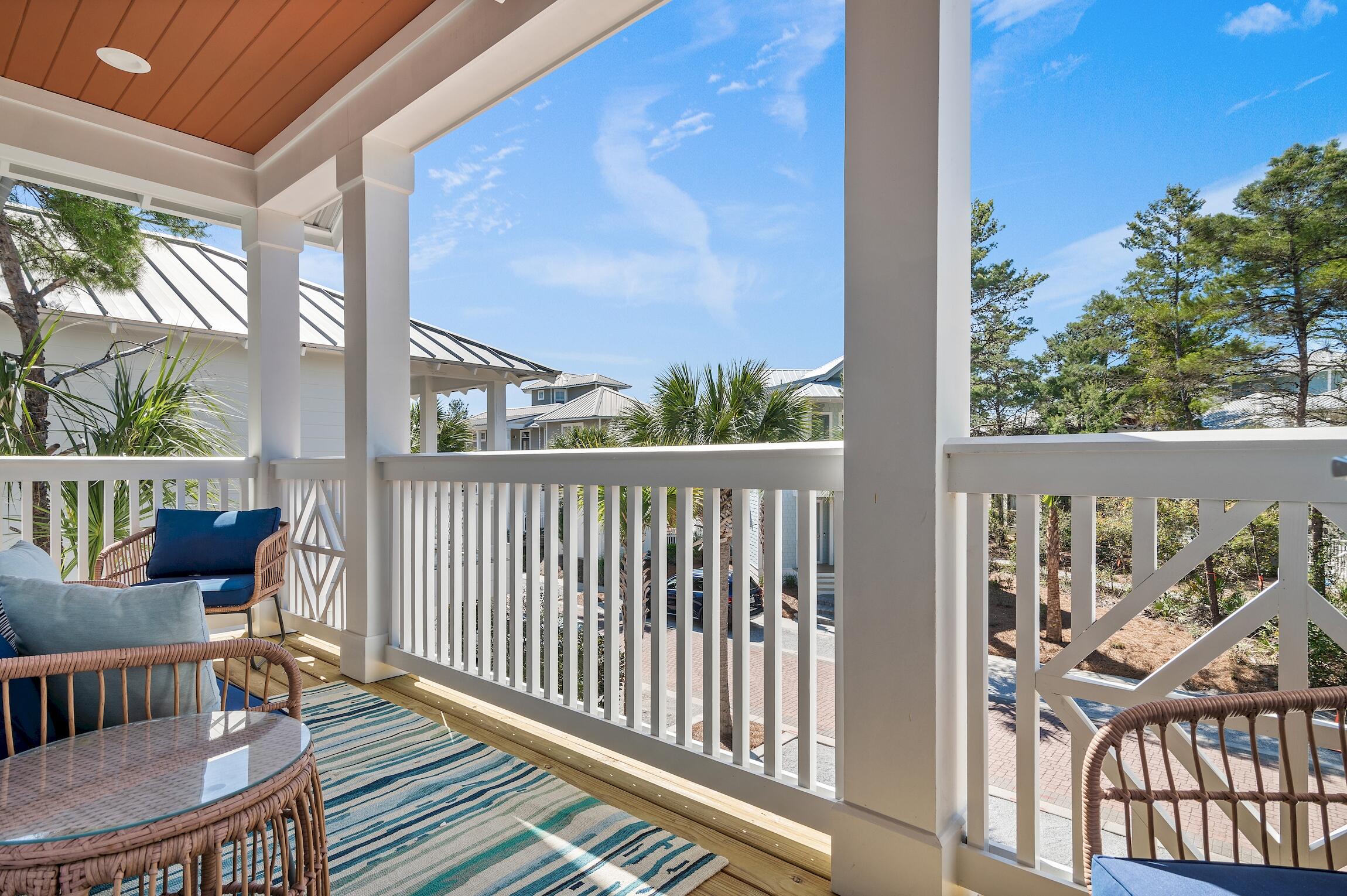 59 Lifeguard Loop Inlet Beach Inlet Beach, FL 32461 - Photo 32 of 47 a view of a porch with furniture