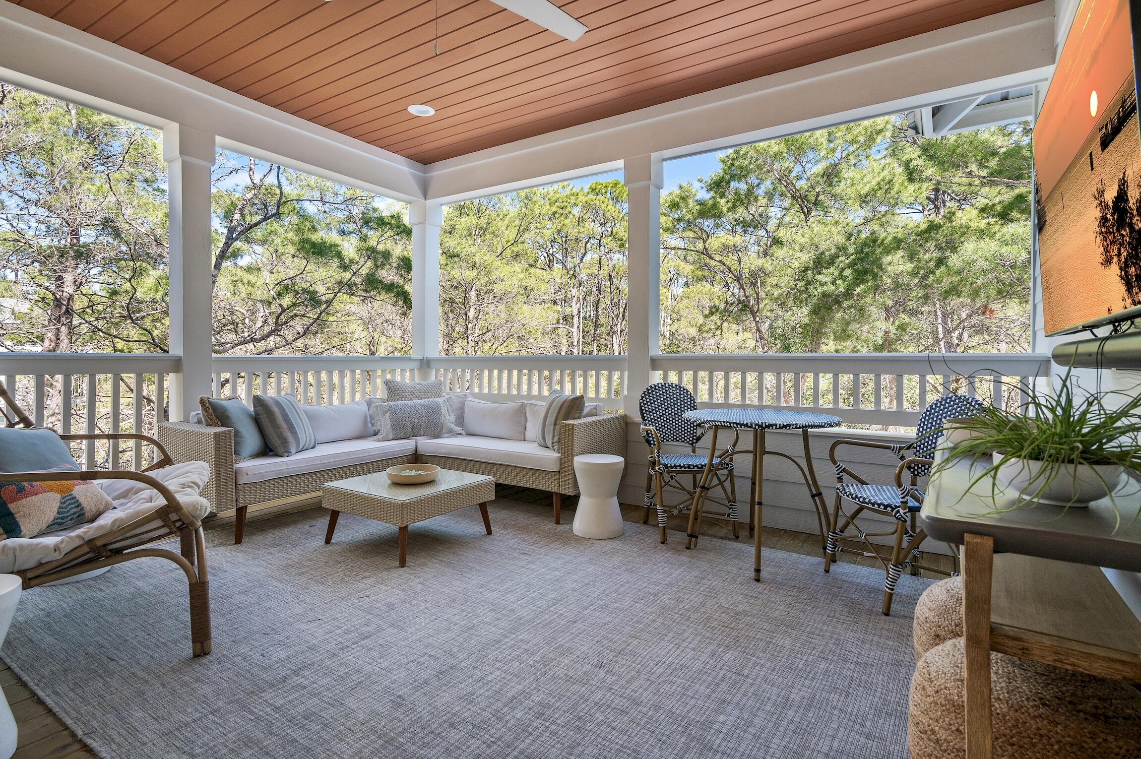 59 Lifeguard Loop Inlet Beach Inlet Beach, FL 32461 - Photo 4 of 47 a living room with furniture and a large window