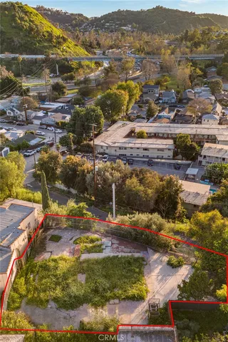 a view of city and ocean