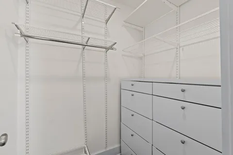 a view of a closet