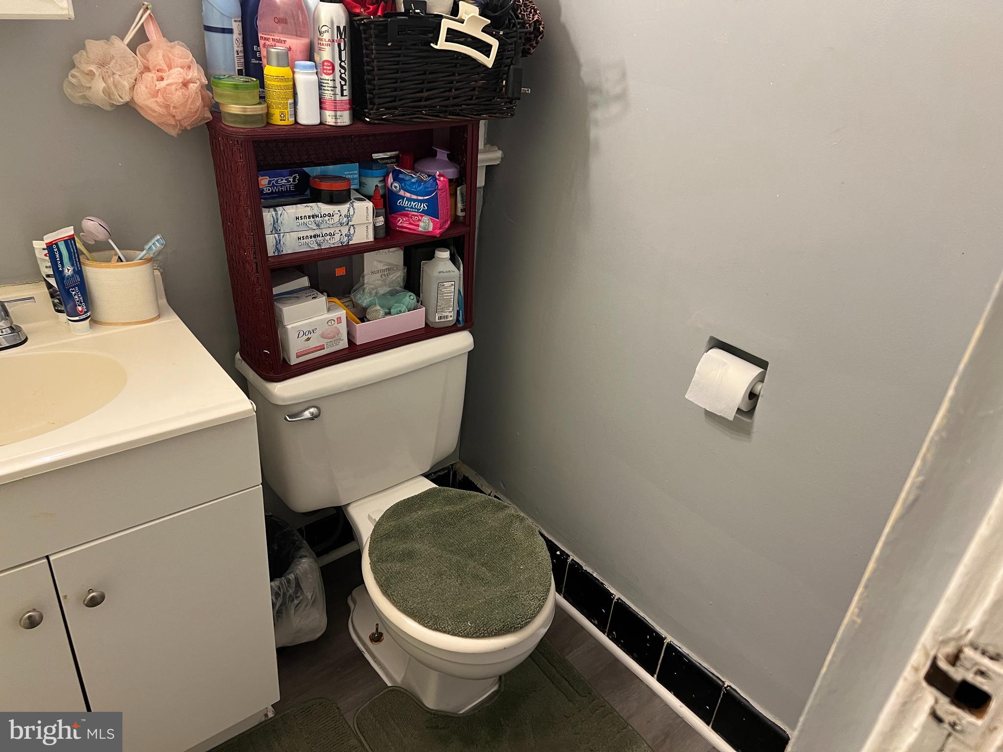 4132 Audrey Avenue Baltimore, MD 21225 - Photo 13 of 14 a bathroom with a toilet and a sink