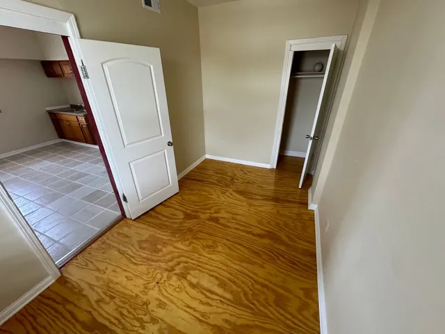 a view of front door