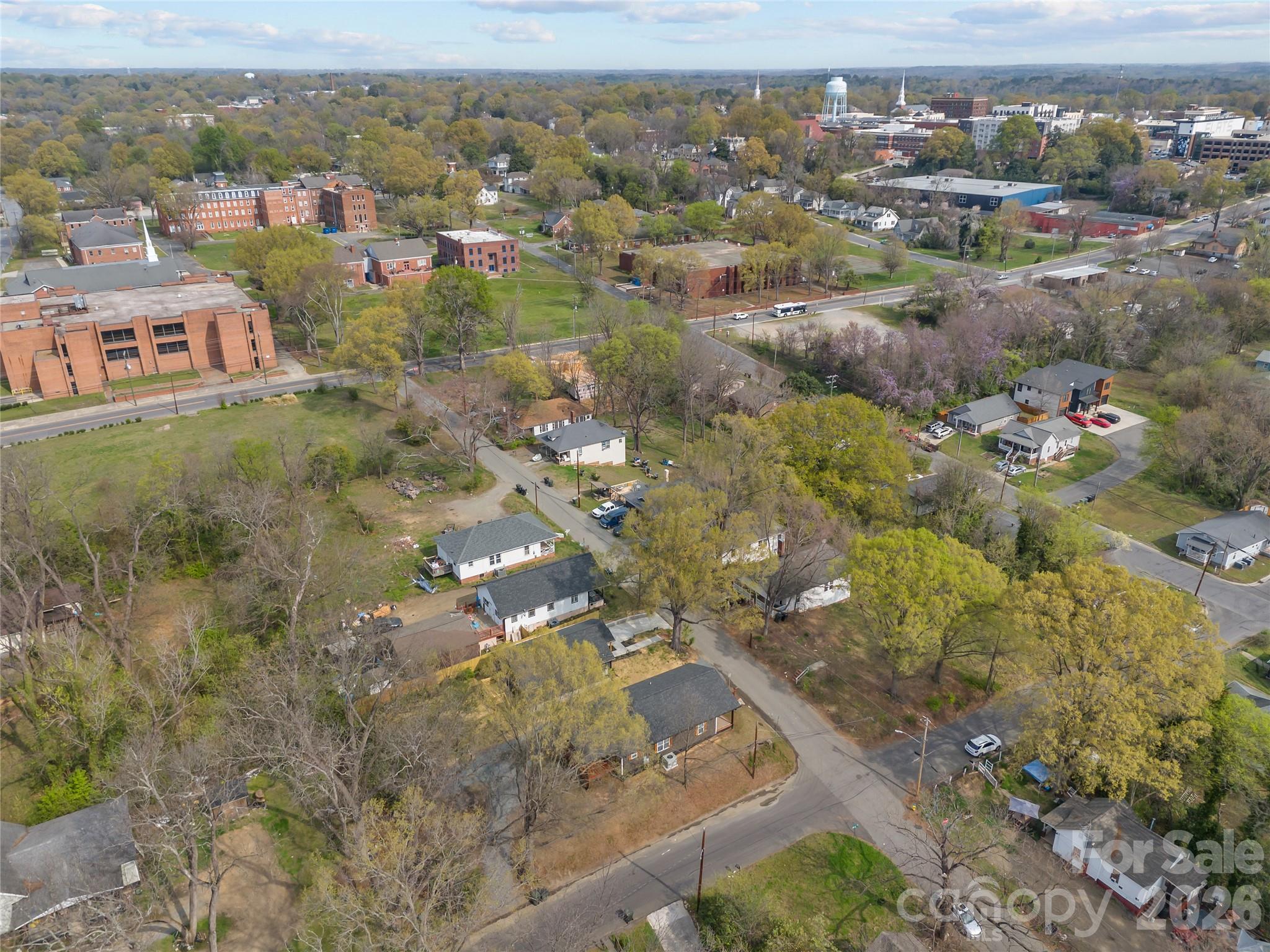 94 James Street Southwest Concord, NC 28025 - Photo 37 of 40 an aerial view of residential houses with outdoor space