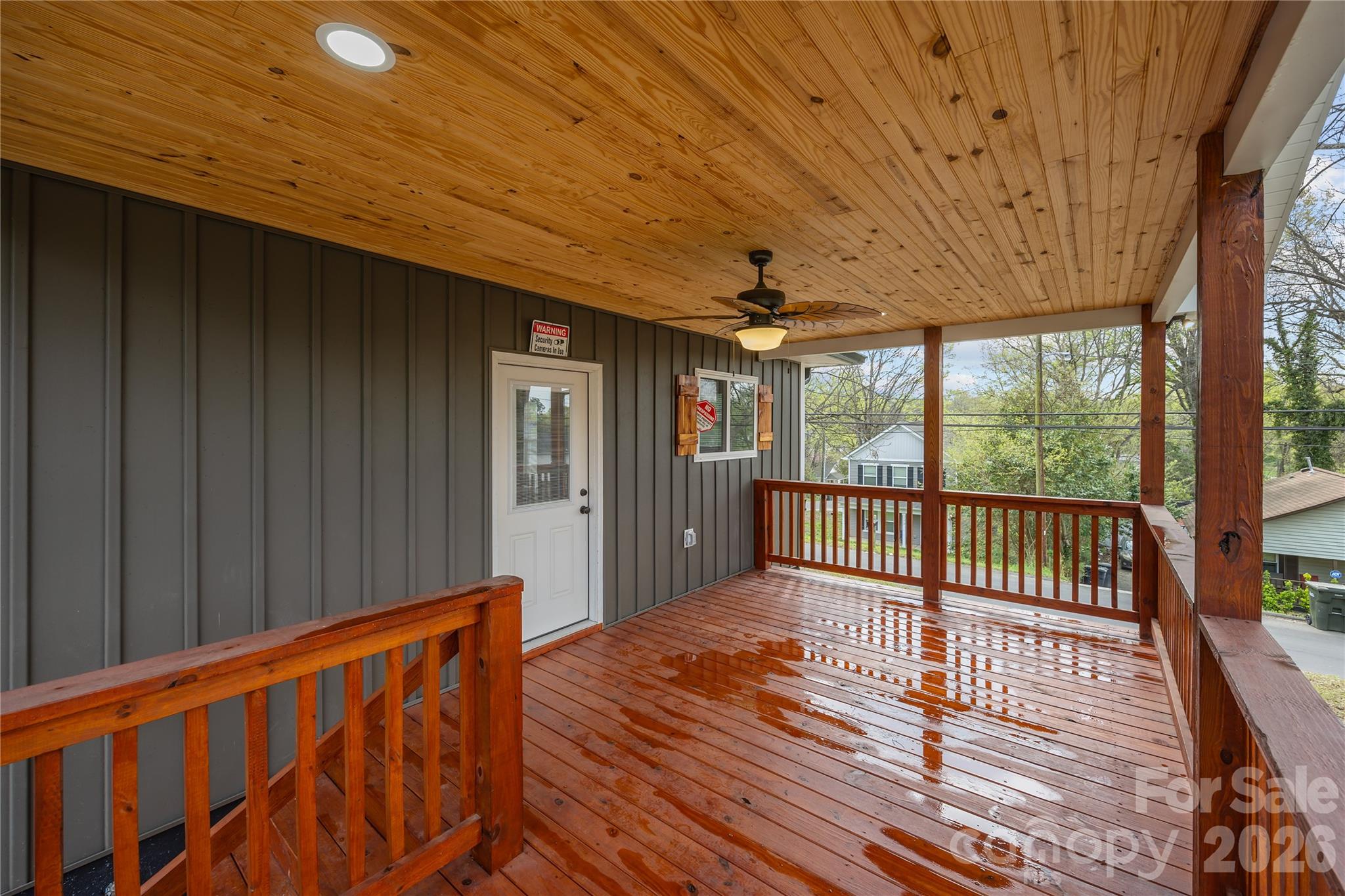 94 James Street Southwest Concord, NC 28025 - Photo 5 of 40 a view of a porch with wooden floor