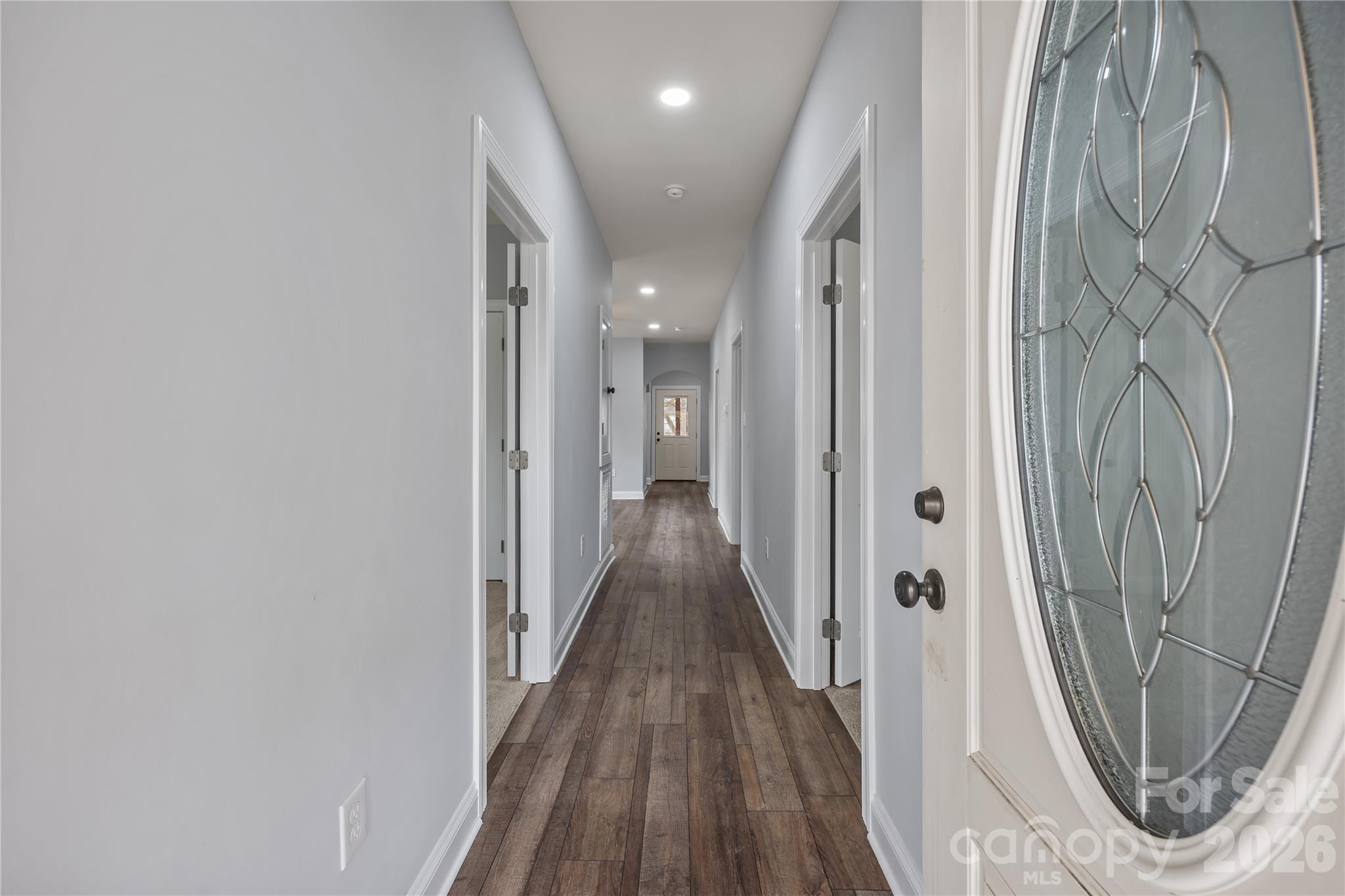 94 James Street Southwest Concord, NC 28025 - Photo 7 of 40 a view of a hallway with wooden floor and entryway