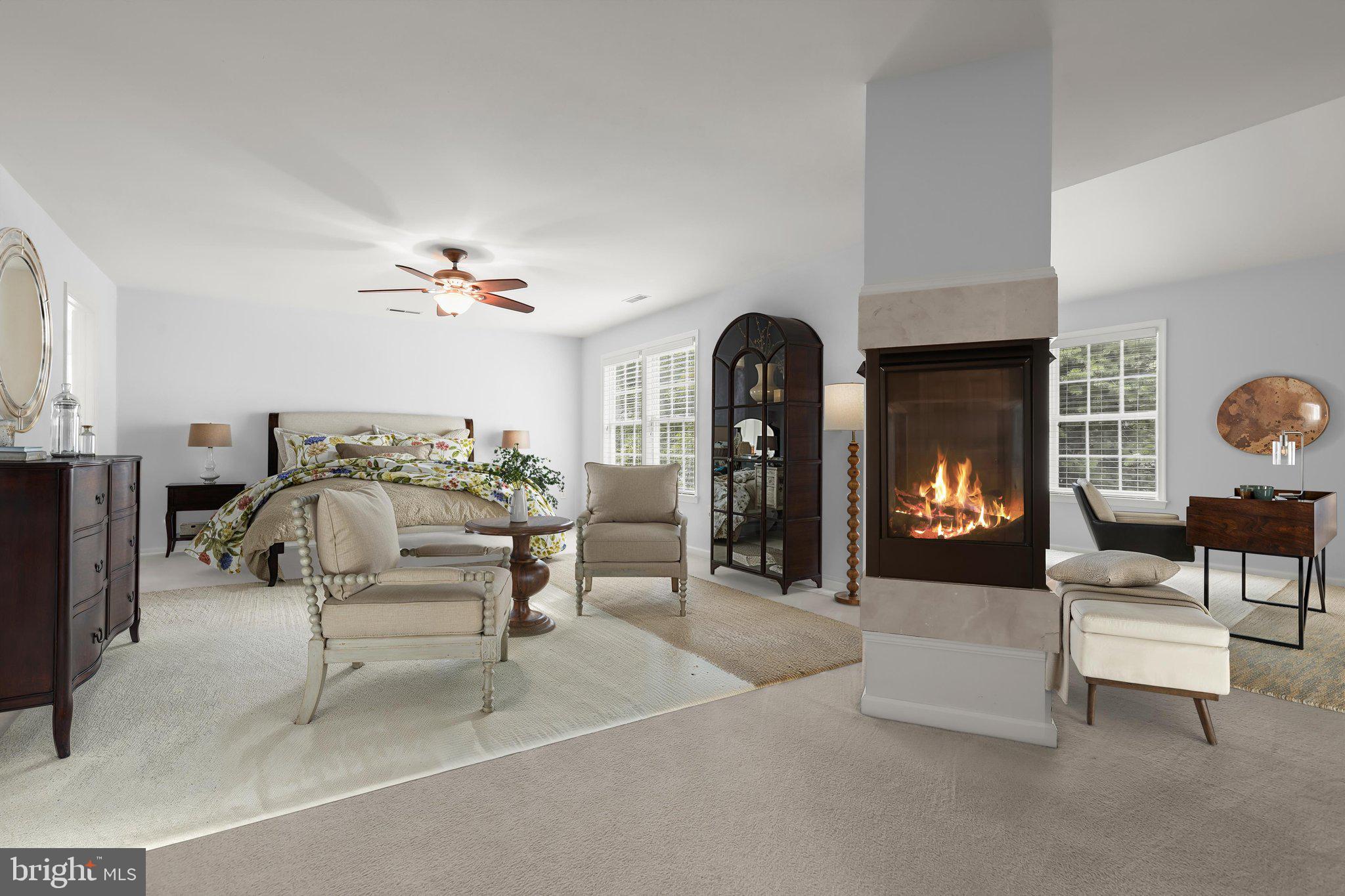 6111 Rippling Tides Terrace Clarksville, MD 21029 - Photo 7 of 84 a living room with furniture and a fireplace