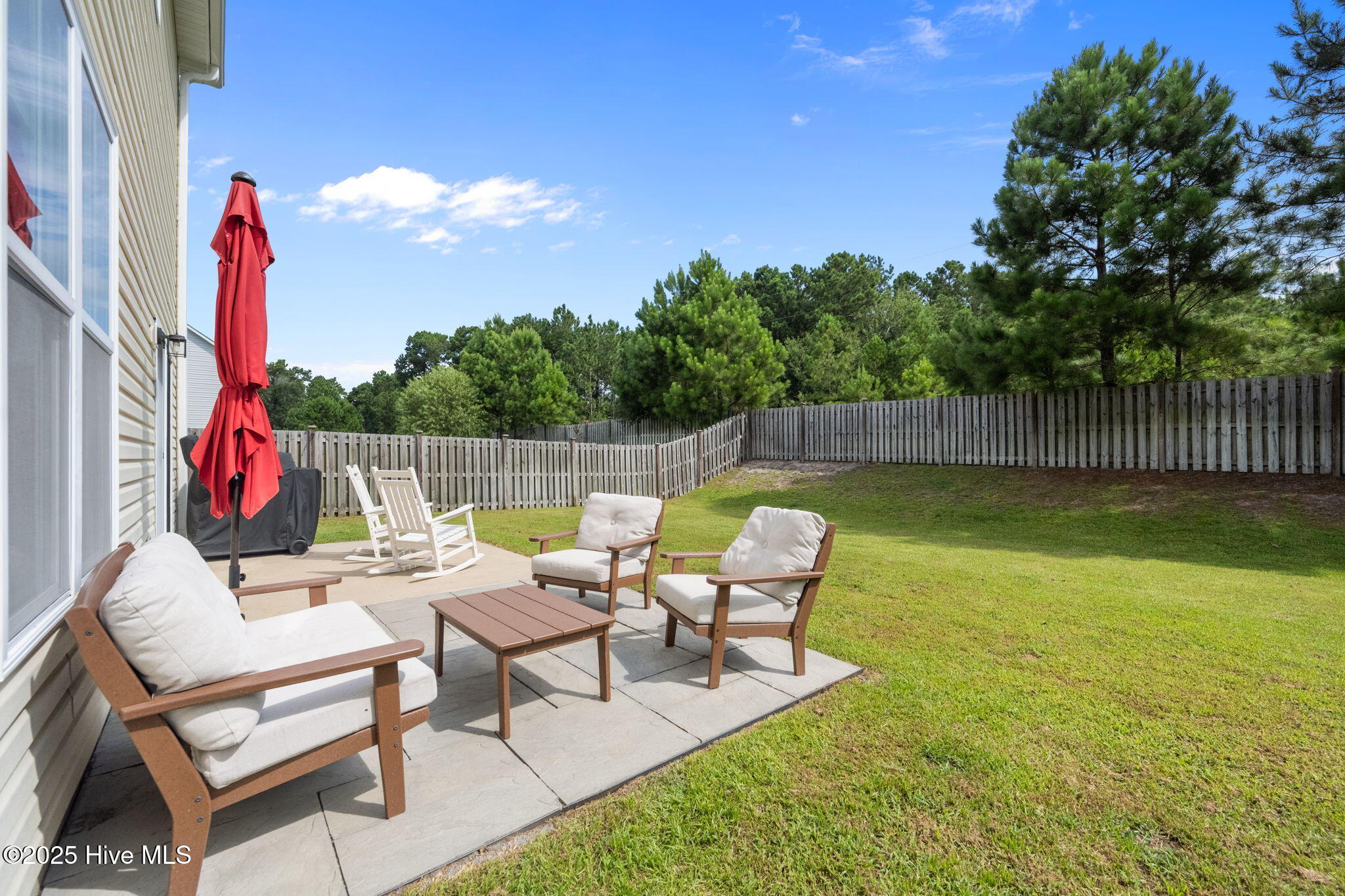 206 Bungalow Road Holly Ridge, NC 28445 - Photo 36 of 41 Backyard