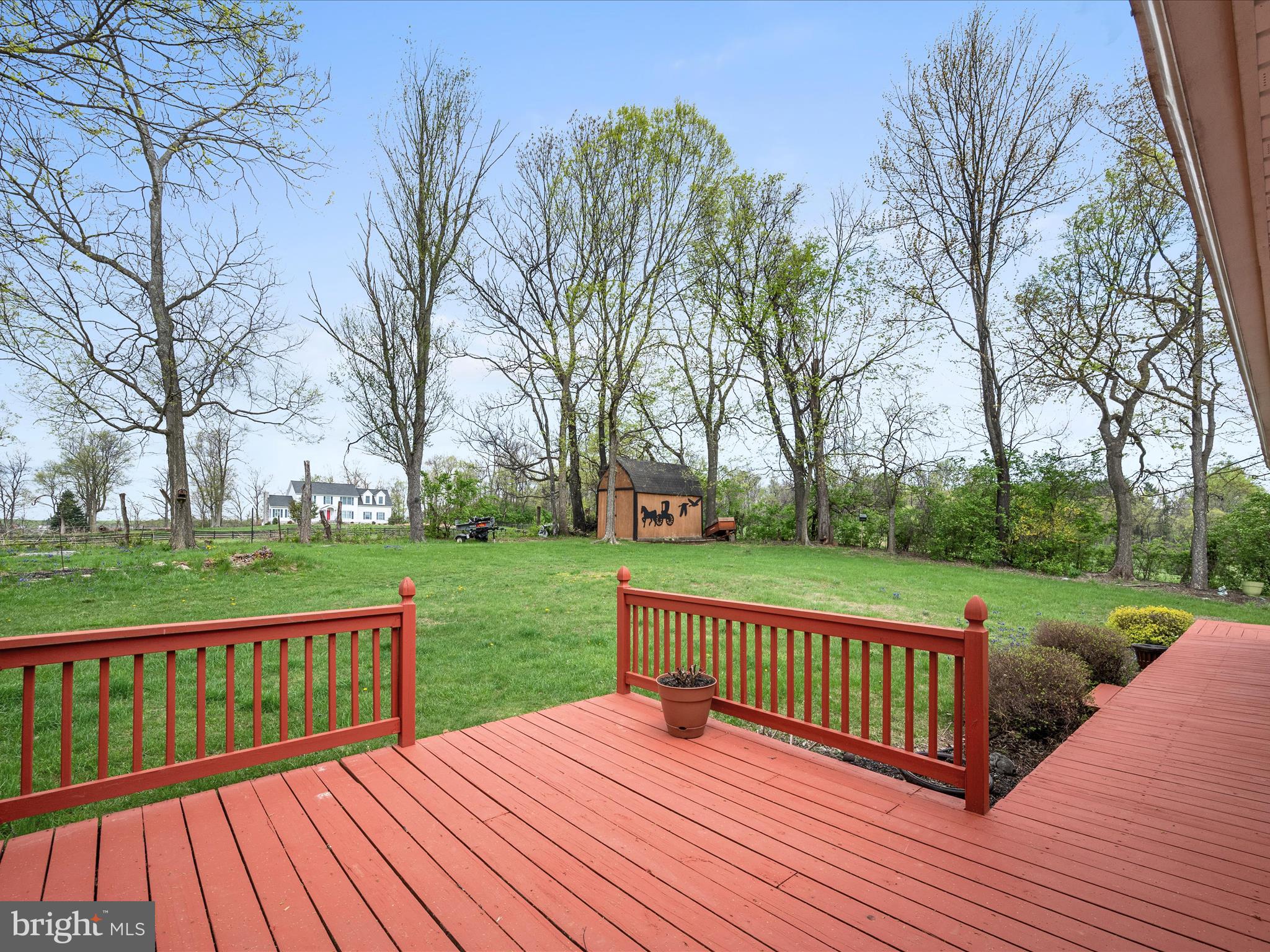 209 Sterrett Lane Winchester, VA 22603 - Photo 36 of 52 a view of deck with a garden