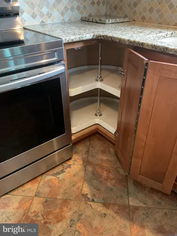 a view of storage and utility room