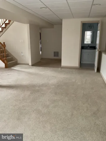 a view of empty room