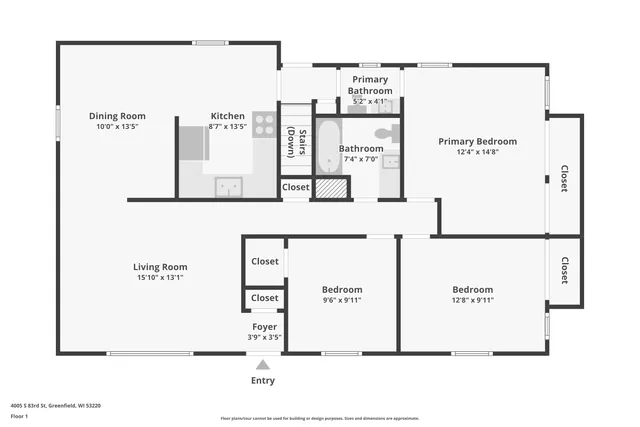 $299,900 | 4005 South 83rd Street, Greenfield, WI 53220