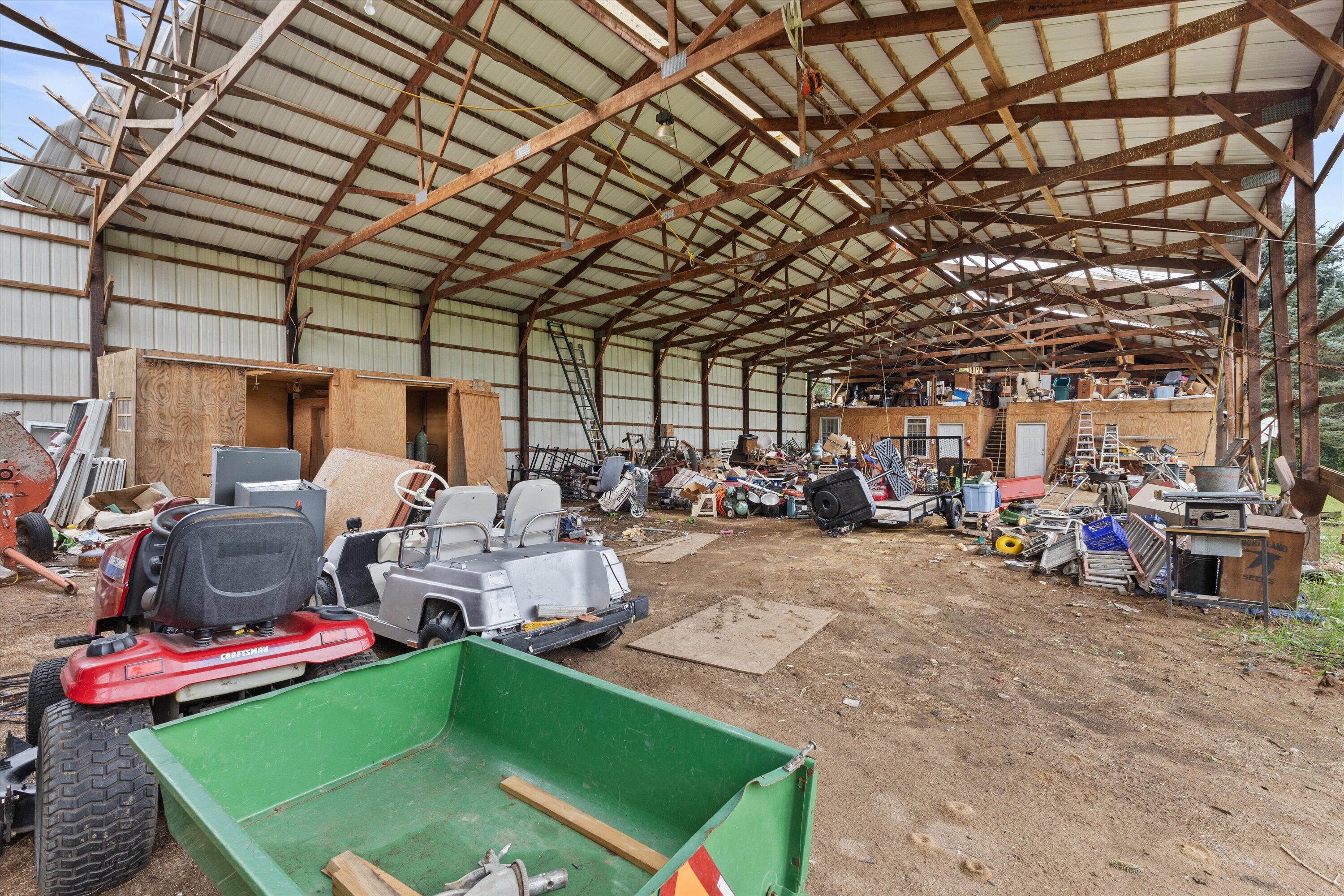 6335 Brever Road Burlington, WI 53105 - Photo 37 of 42 Look at All The Space