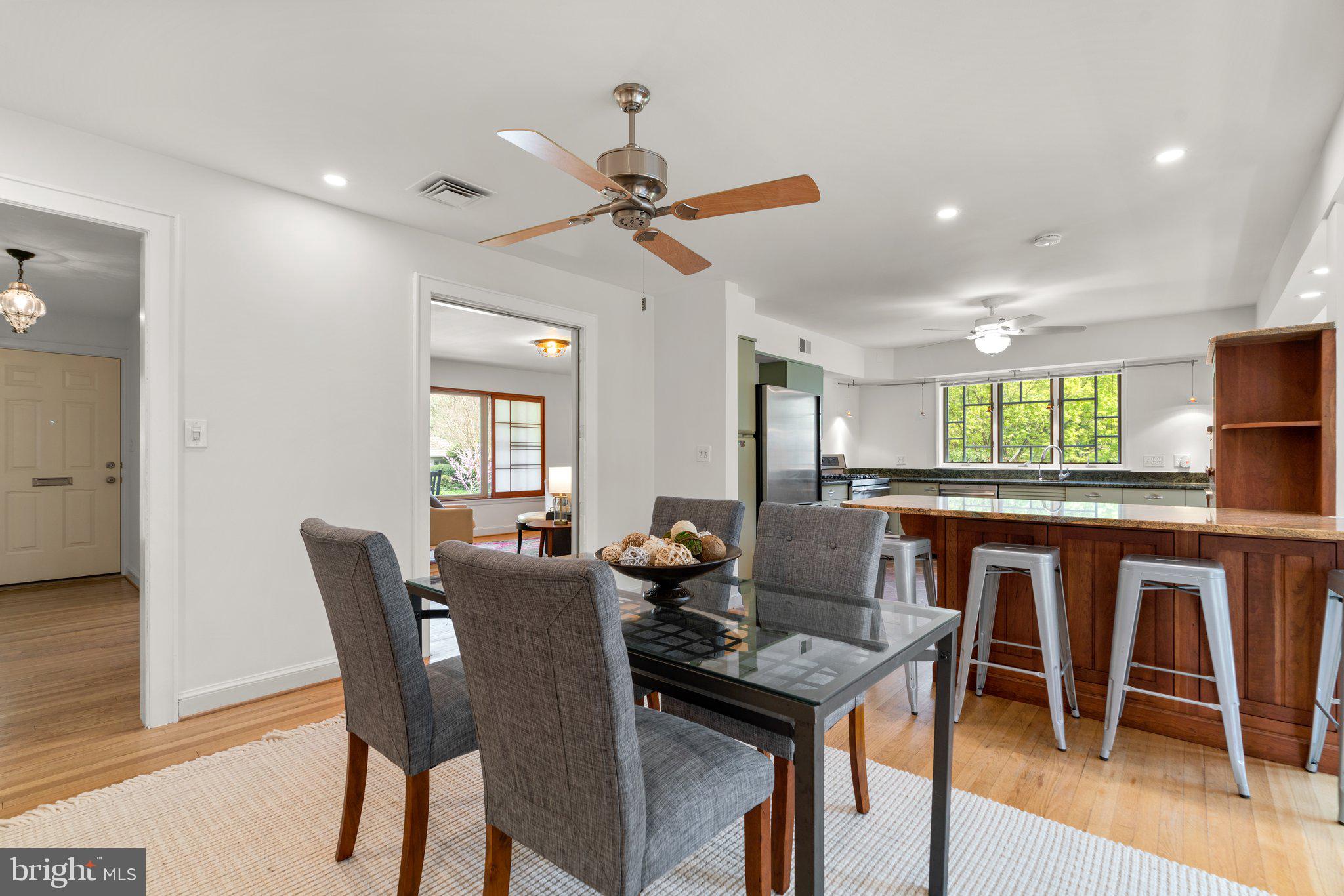 9315 Harvey Road Silver Spring, MD 20910 - Photo 12 of 44 Dining Room that opens into Kitchen
