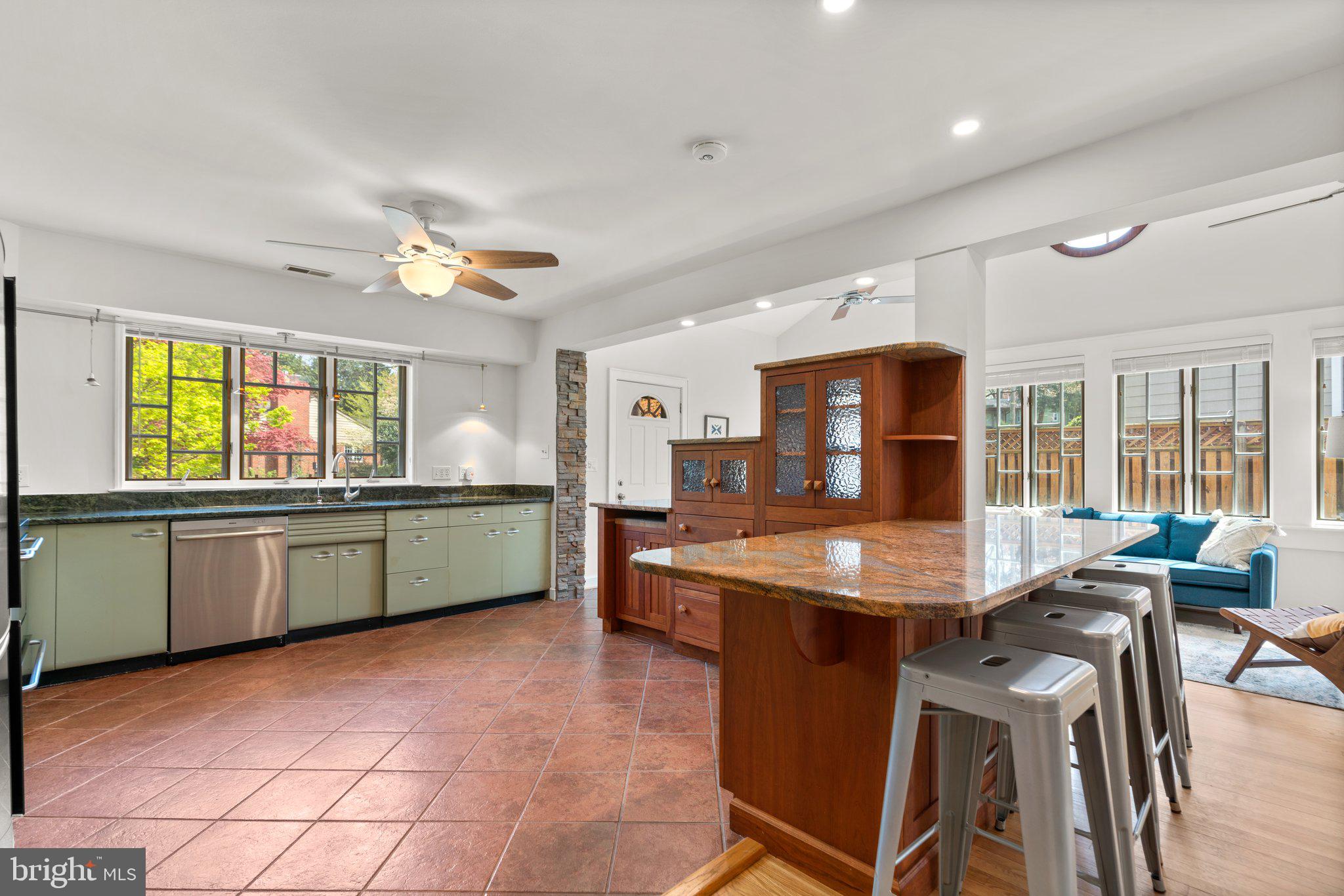 9315 Harvey Road Silver Spring, MD 20910 - Photo 13 of 44 Kitchen with large center island