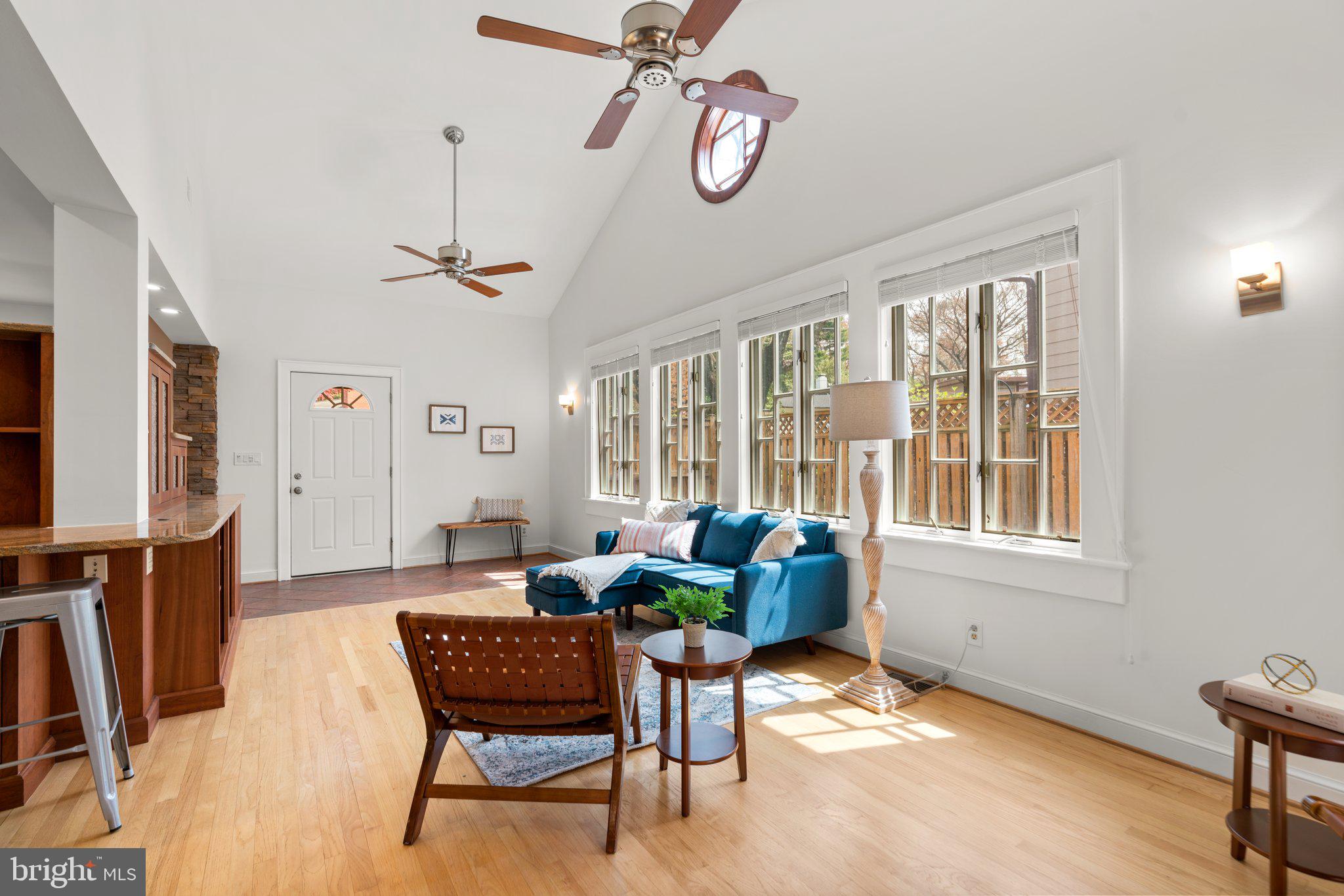 9315 Harvey Road Silver Spring, MD 20910 - Photo 20 of 44 Family Room with side house entrance to driveway