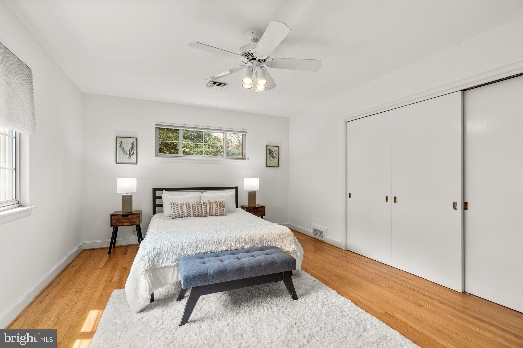 9315 Harvey Road Silver Spring, MD 20910 - Photo 22 of 44 Primary Bedroom with hardwood floors