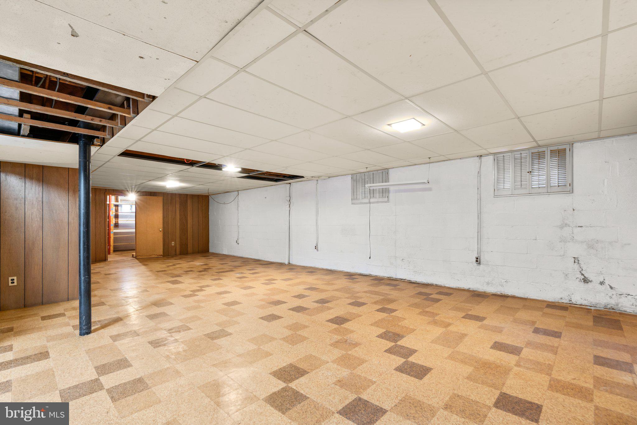 9315 Harvey Road Silver Spring, MD 20910 - Photo 31 of 44 Lower Level Rec Area with lots of potential!