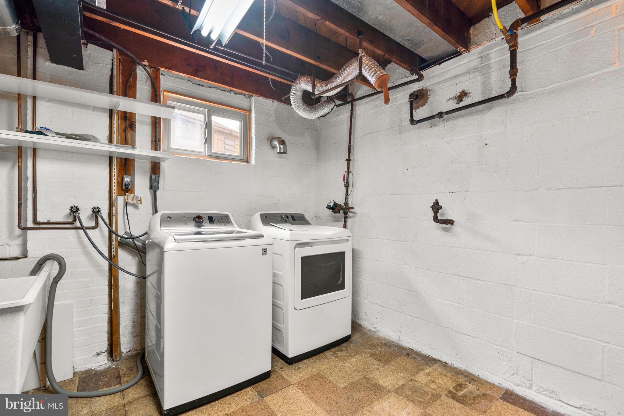 9315 Harvey Road Silver Spring, MD 20910 - Photo 34 of 44 Lower Level Washer/Dryer