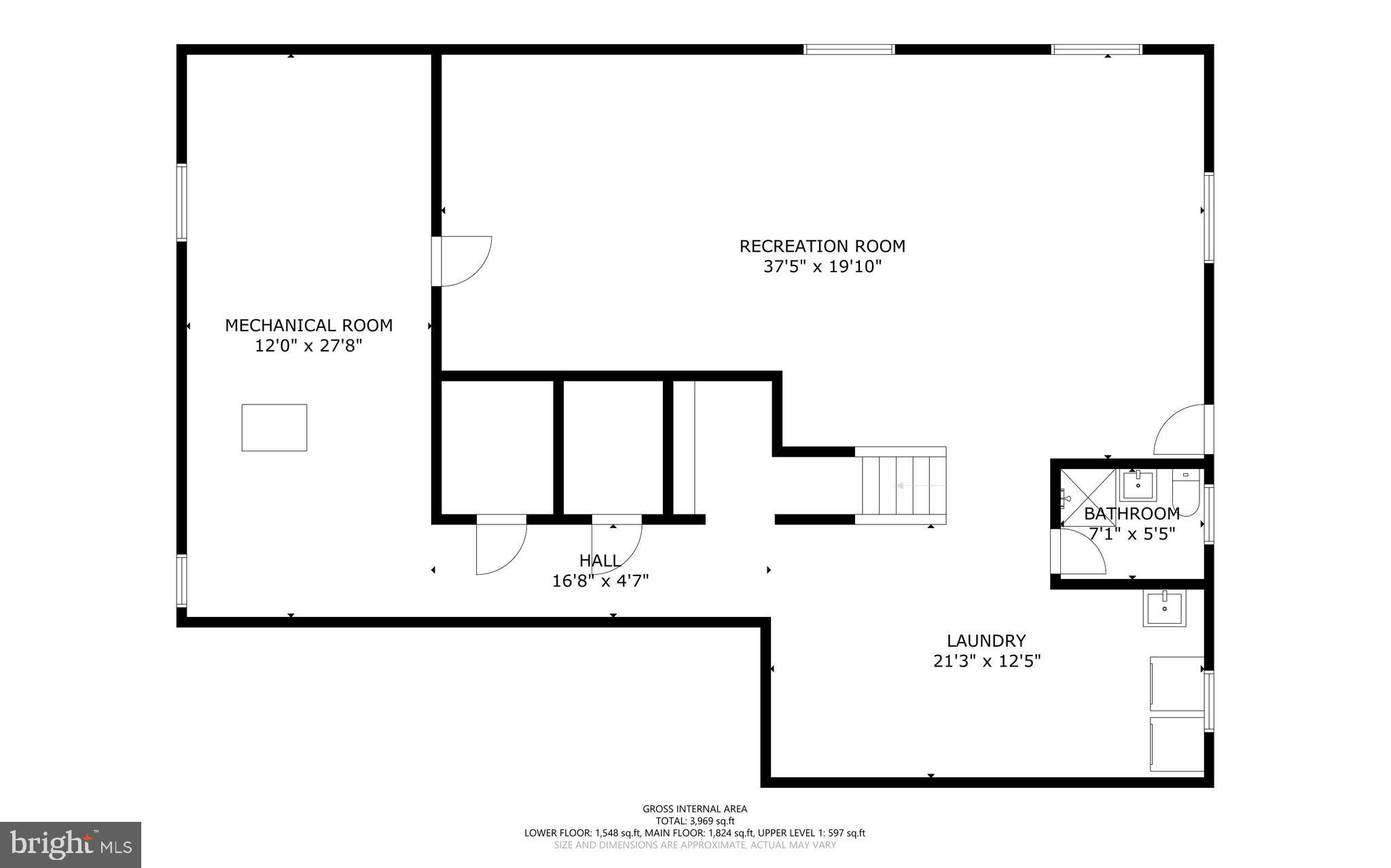 9315 Harvey Road Silver Spring, MD 20910 - Photo 42 of 44 Lower Level