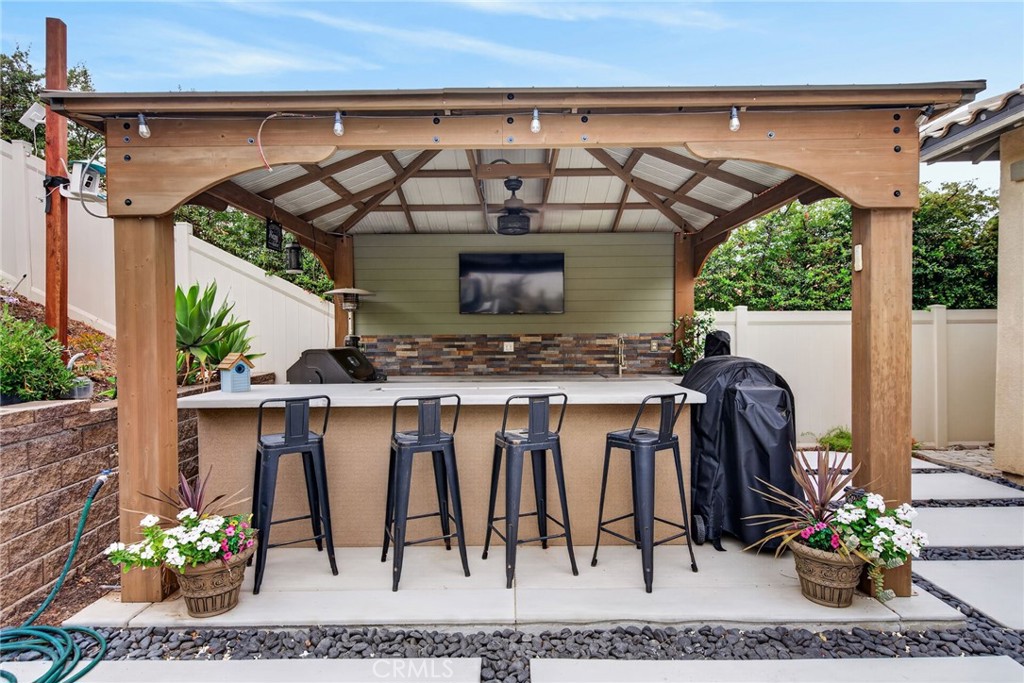 11137 Briar Rose Court Corona, CA 92883 - Photo 33 of 45 sit up fire table bar area
