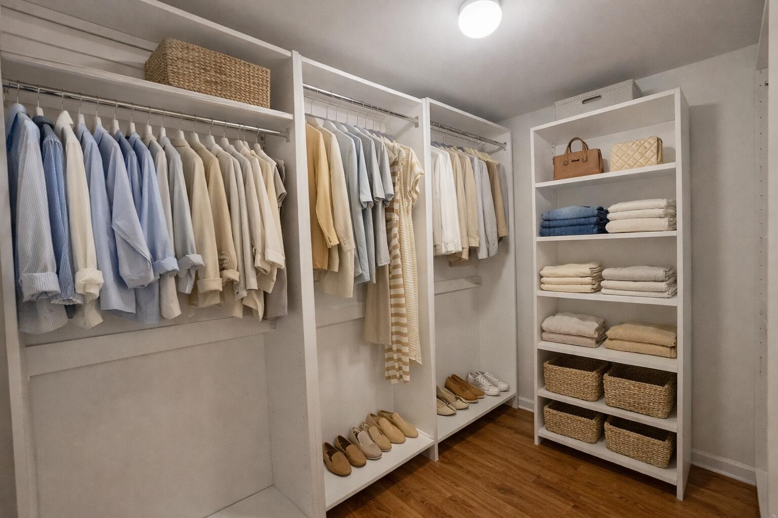 2018 Southwest 29th Court, Unit 6B2 Delray Beach, FL 33445 - Photo 23 of 28 Virtually Staged Closet